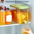 thumbnail image 3 of Visland 4L Drink Dispenser with Faucet Gallon Water Container for Fridge Ice Tea Pitcher Easy Fill Beverage Dispenser, 3 of 8
