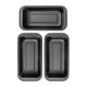 thumbnail image 3 of Bakeware pasado de moho, anti fuge pasado pasando pash fácil de limpiar uniforme rectangular transferencia de calor tpfe para fiestas para fiestas, 3 of 8