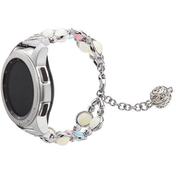 For Samsung gear s3/S2/sport s4 smart watch strap galaxy watch strap,silver