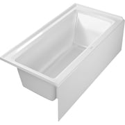 Duravit 700356000000090 60 x 30 in. Architec Soaker Alcove Bathtub with Left Drain, White