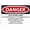 Warning Sign 1, variant on Warning Sign Do Not Enter Forest Harvesting Area - 8"x12" Rust Free Aluminum Metal Tin Weather Resistant Sign for Forests Harvest Zones