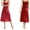 505_Watermelon Red, variant on Summer Sleepshirts for Women Women's Nightgown Dress Sleepwear V Neck Negligee Lingerie Long Nightwear Womens Home Essentials Fashion Clothing