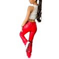 thumbnail image 4 of Txlixc Pantalones casuales de barril recto para mujeres Txlixc moda, 4 of 9