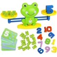 thumbnail image 1 of Cool Math Game, Frog Balance Counting Toys For Boys & Girls Educational Number Toy Fun Children's Gift Learning Age 3+, 1 of 5