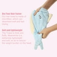 thumbnail image 4 of Unique Bargains Teenager Hair Drying Towel Dry Cap Towel Cap Quick Drying Lightweight Strong Absorbent Blue, 4 of 8