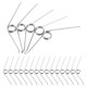 thumbnail image 4 of GOOHOCHY 24 resortes de torsión de repuesto para tapas de botes de basura. Resortes de tapa de metal. Ajuste universal para bisagras de contenedores de basura. Uso en el hogar y la oficina., 4 of 7