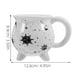 thumbnail image 4 of Taza de cerámica con forma de caldero de bruja, taza de café, taza de cerámica con forma de caldero, decoración de Halloween, 4 of 7