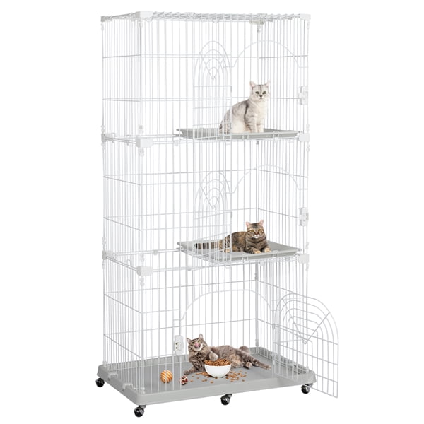 cat cage 3 layer