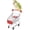 Red, variant on Mini Shopping Handcart Trolley Bird Parrot Pet Intelligence Utility Cart Mode Storage Toy Decoration Toys.