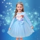 thumbnail image 2 of Vestidos de otoño Niñas Vestidos Frozen Elsa Vestidos Fiesta de cumpleaños Traje de princesa de manga larga Vestido de fiesta para niños adolescentes 7T Gao Jinjia LED, 2 of 2