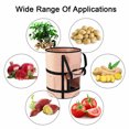thumbnail image 3 of YAOMOBB Flower Grow Bag Visible Garden Planting Pouch Breathable Non woven Fabric with Side Tool Storage, 3 of 6
