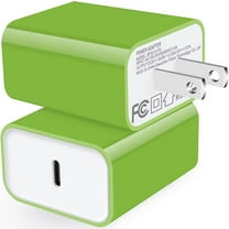 USB C Block,USB C Wall Charger Block,2PACK AILKIN PD 20W Type C Block Charger Fast Charging Charger Plug Power Adapter USB C Brick Cube For Android Fast Charger Block,Green