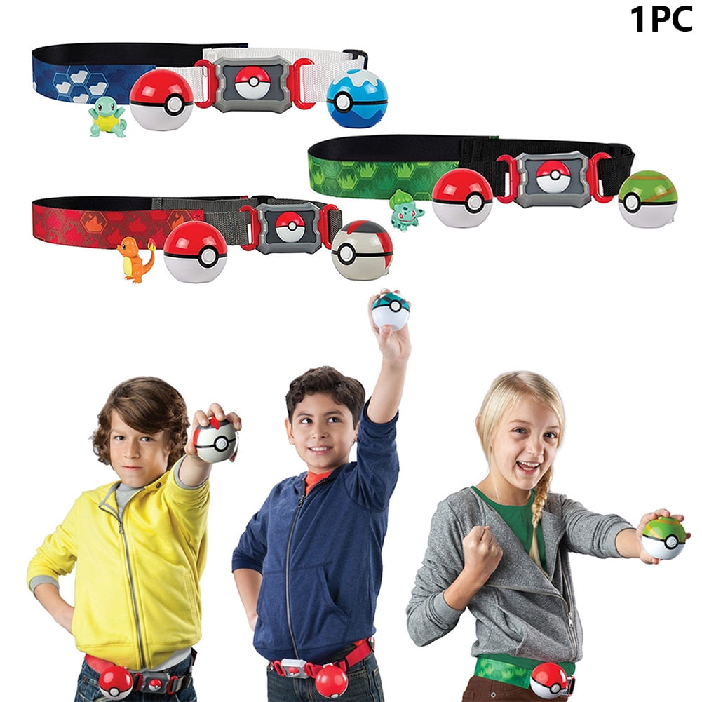 Pokemon Clip 'N' Carry Pokeball Belt Pick Pikachu Charmander Bulbasaur Squirtle Pokemon Clip 'N' Carry Pokeball Belt Pick Pikachu Charmander Bulbasaur Squirtle