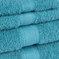thumbnail image 4 of Mainstays Solid Adult 10-Piece Towel Set, Turquoise, 4 of 10