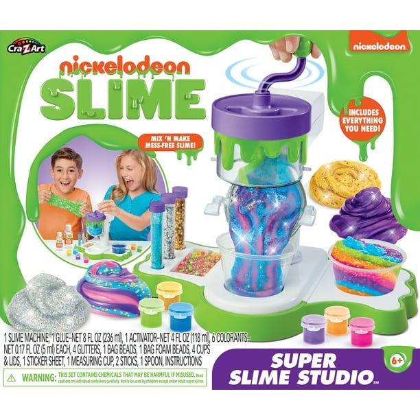 Cra-Z-Art - Nickleodeon Ultimate Slime Making Lab with Tabletop Mixer ...