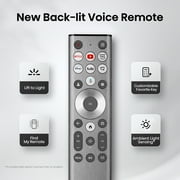Hisense 100 Class U7 Series Mini-LED ULED 4K UHD Google Smart TV (100U75QG، موديل 2025) - QLED، أصلي 165 هرتز، Dolby Vision IQ، Dolby Atmos، ما يصل إلى 3000 شمعة في المتر المربع، IMAX محسّن