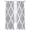 Gray, variant on Moroccan Grey Sheer Curtains 84 Inch Length 2 Panels Set, Modern Abstract Geometric Minimalist Voile Window Treatment Rod Pocket Curtains Sheers Drapes for Bedroom/Living Room/Kitchen 52"x84"x2