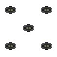 thumbnail image 1 of Transemion Universal Motorcycle Warning Light Electric Bike Scooter Rear Lamp Taillight Signal Lights Upgrade Modified Accessory Show as Picture 5Set, 1 of 6
