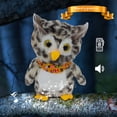 thumbnail image 2 of Búho De Peluche Café Musical Con Luces Imita Sonidos Y Graba Importadora La Merced Tela Hipoalergenica Resistente, 2 of 5