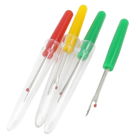 Unique BargainsSewing Seamstress Tailor Stitch Seam Ripper Tool Green Red (Best Hand Stitch For Seams)