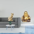 thumbnail image 2 of Figura de escritorio,Estatua de gato en estante,escritorio,oficina,decoración del hogar,Estatua de Buda,Estatuas de Buda Bodhisattva para la meditación,Figuras de esculturas budistas para, 2 of 8