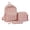 Pink, variant on MuXiKeJi Clothes Cute Backpack Set for Women Kawaii Bow 3pcs Kawaii Preppy Coquette College Travel Laptop Daypack