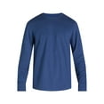 thumbnail image 5 of George Men's and Big Men's Cotton Crewneck Tee with Long Sleeves, 3-Pack, Sizes XS-3XL, 5 of 7