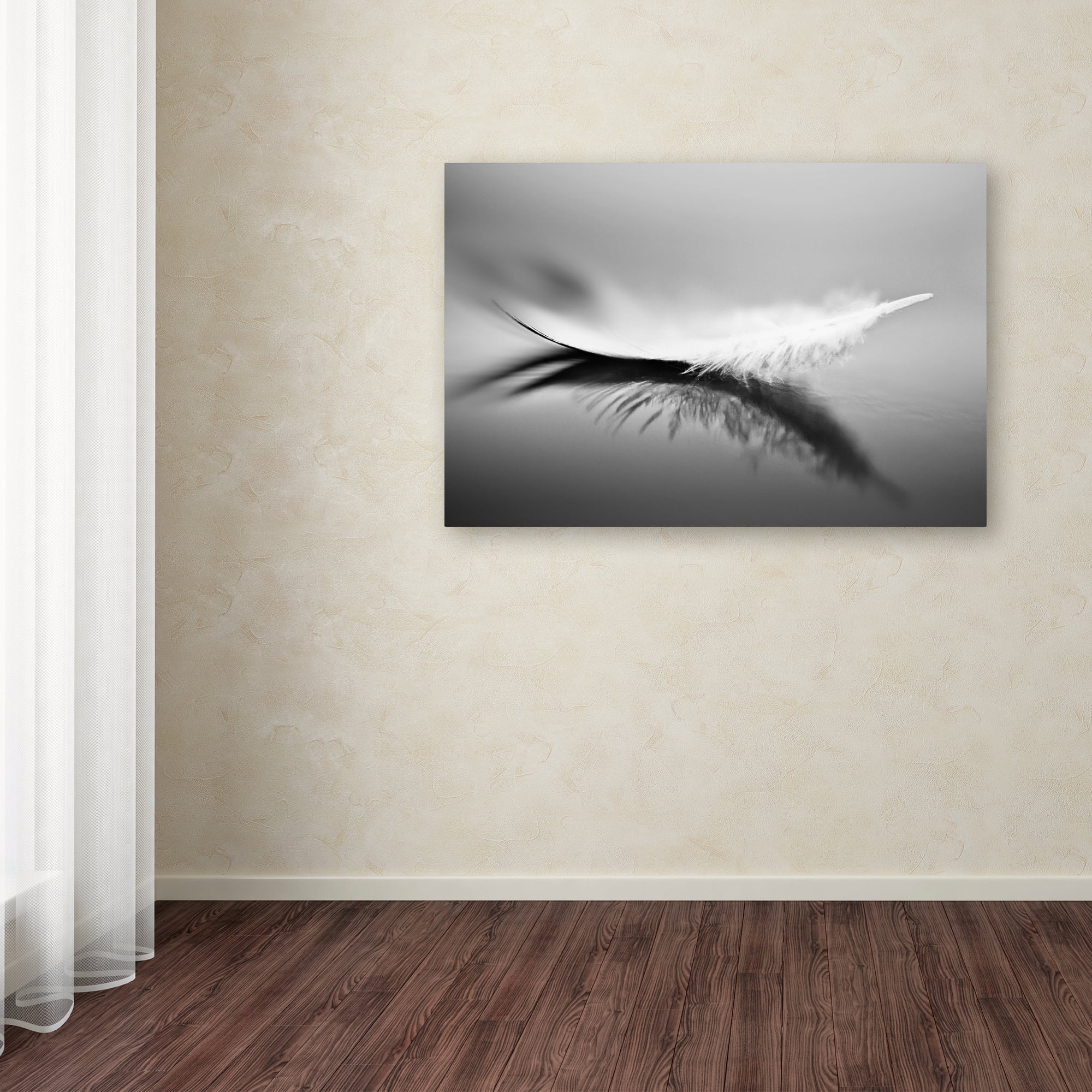 Trademark Fine Art 'White' Canvas Art by Olinda Coutinho