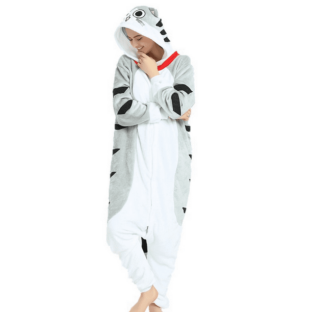 Urban Nomads Animal Pajamas Onesie for Adult Unisex Cosplay Costume Plush  One Piece - Cat 