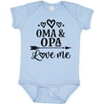 thumbnail image 3 of Inktastic My Oma Opa Love Me Grandkids Boys or Girls Baby Bodysuit, 3 of 5