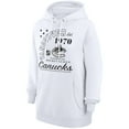 thumbnail image 2 of Men's Starter  White Vancouver Canucks Arch City Team Graphic Fleece Pullover Hoodie, 2 of 3
