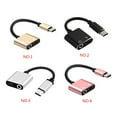 thumbnail image 4 of Langgg 2 in 1 Type C to 3.5mm Jack Earphone Charging Converter USB Type-C Audio Adapter Replacement for Huawei Mate 20 Pro, 4 of 9