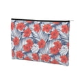 thumbnail image 2 of Fotbe Leaves And Flowers Reusable Cosmetic Bag Makeup Bag for Women Large Travel Cosmetic Pouch Girls' Make Up Organizer, 2 of 8