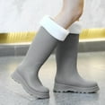 thumbnail image 2 of AUXDIQ Rain Shoes Women Mid-calf Boots Waterproof Rain Boots Outdoor Garden Shoes, 2 of 6