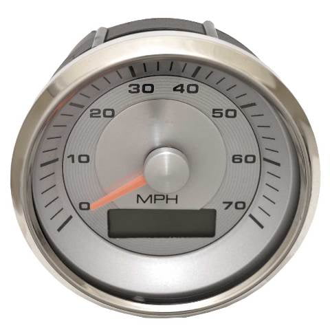 Faria Boat Speedometer Gauge SGP007B | W/ Hour Meter