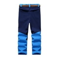 thumbnail image 3 of Esaierr Kids Snow Pants for Boys Girls,Fall Winter Thermal Pants Kids Snow Pants with Belt Outdoor Snowboard Pants Hiking Pants with Reinforced Knees for Toddler 5-14 Years Old, 3 of 7