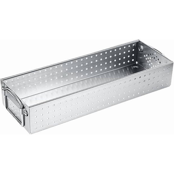 Mesh Cutlery Tray Drawer Organizer: 304 Stainless Steel Kitchen Utensils Flatware Tray Storage Organizer, Silverware Drawer Organizer Holder 11.22x3.94x1.97 Inch