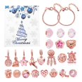 thumbnail image 3 of Calendario de Adviento de Navidad, conjunto de joyas, collares, pulseras, pendientes, calendario de cuenta regresiva de Navidad de 24 días, caja de regalo para mujeres y niñas, 3 of 5