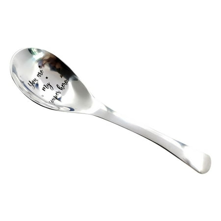

Baocc kitchen supplies Spoon Present Tableware Girlfriend Soup With Engraving Boyfriend And Dinner Spoons Engraved For Lover Couple Wonderful Kitchen，Dining & Bar Tableware A