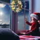 thumbnail image 5 of ¡Descuentos Flash!, Guirnalda navideña encriptada Diseño de escena de decoraciones navideñas Guirnalda navideña Decoración de bombilla pequeña brillante que crea un ambiente cálido y romántico, 5 of 9