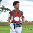 thumbnail image 3 of Fotbe Chillin with My Gonme Camiseta Polo de Golf para Hombre con Estampado – Camisa Deportiva Transpirable con Cuello Abotonado-Medium, 3 of 6