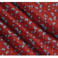 thumbnail image 3 of Soimoi Cotton Poplin Fabric Leaves & Floral Artistic Printed Fabric 1 Yard 42 Inch Wide, 3 of 7