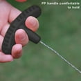 thumbnail image 4 of LJNYFDC Mini Wire Saw Stainless Steel Cable Saw Hand Pocket Rope Saw with Handle Ergonomic Grip Portable Emergency Survival PVC Cutting Tool, 4 of 7