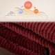 thumbnail image 5 of Manta de terciopelo con colores contrastantes | Manta de piel sintética | Funda suave y acogedora para sofá, sillón o cama | Manta ligera y cálida para siestas, 5 of 6