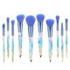 thumbnail image 1 of Makeup Brush Set 10 Pcs Crystal Makeup Brushes, Premium Synthetic Foundation Powder Concealers Eye Shadow Blush Make Up Brush Kit For Girls And Ladies, 1 of 4