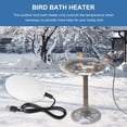 thumbnail image 4 of MesaSe Winter Bird Bath Heater for Outdoor Safe Birdbaths Deicer with Thermostatically Controlled, 4 of 8