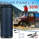 thumbnail image 3 of Premium 12V 30W IP65 impermeable panel solar kit para confiable Carga de goteo, 3 of 8