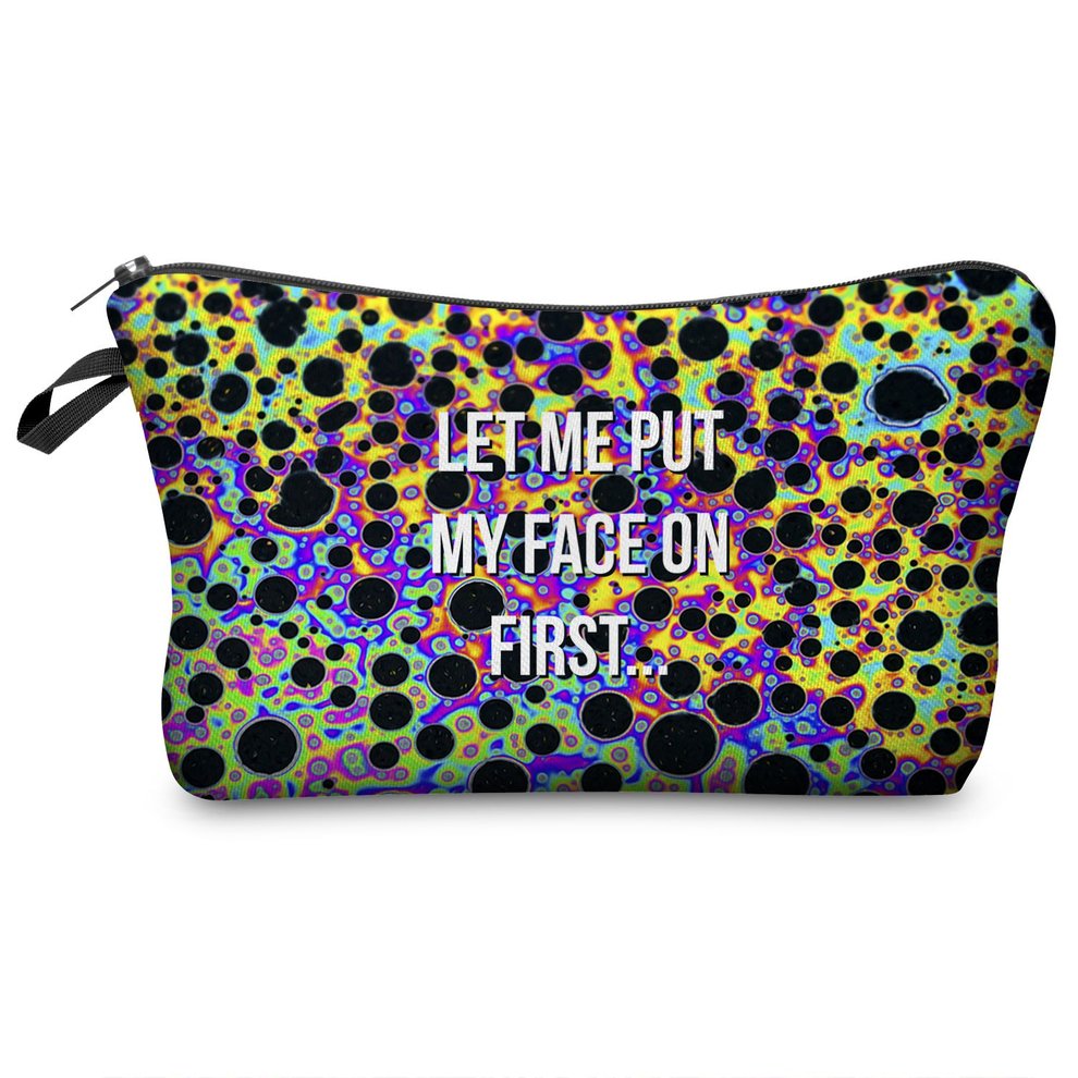 compact travel makeup bag