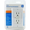 General Electric Ge Gfci Receptacle, White
