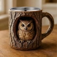 thumbnail image 3 of Hand-Washed Panda Owl Tree Hollow Mug, 3 of 5